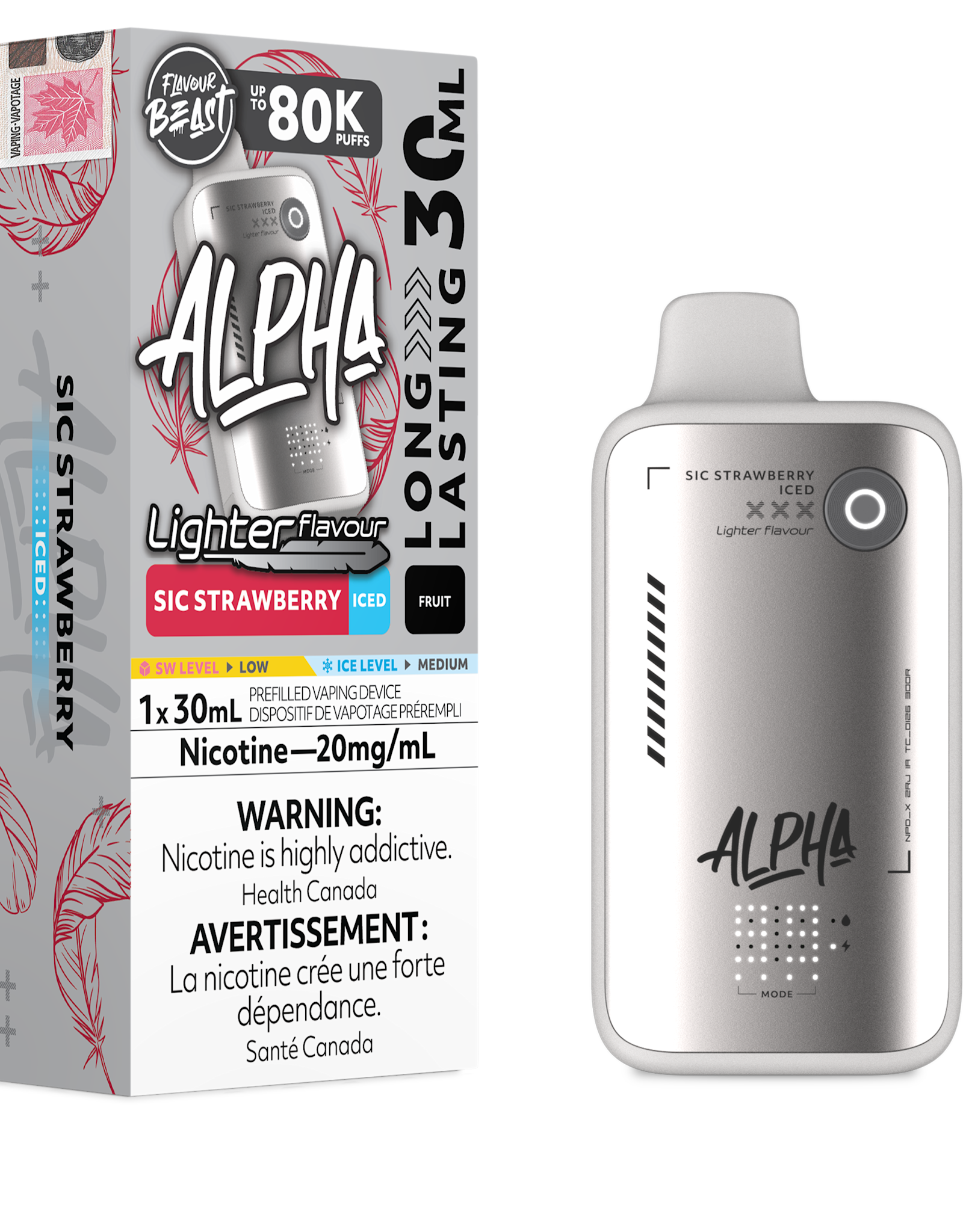 Flavour Beast Alpha Light Disposable