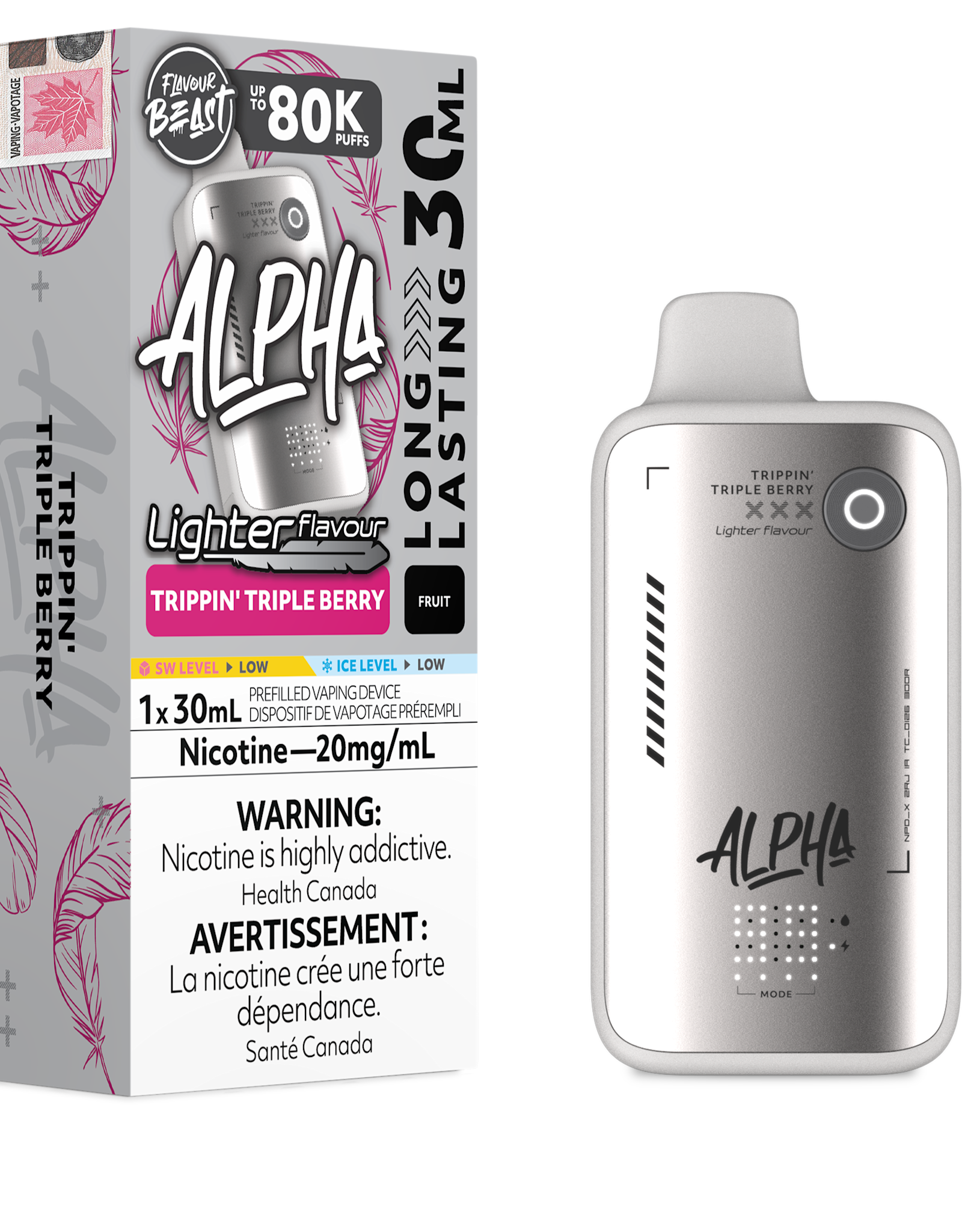 Flavour Beast Alpha Light Disposable