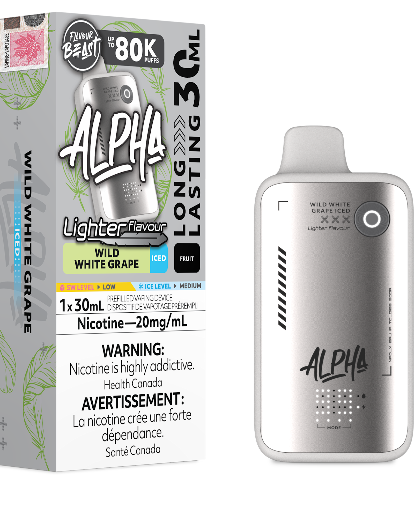 Flavour Beast Alpha Light Disposable