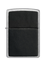 Street Chrome/Black Leather Zippo