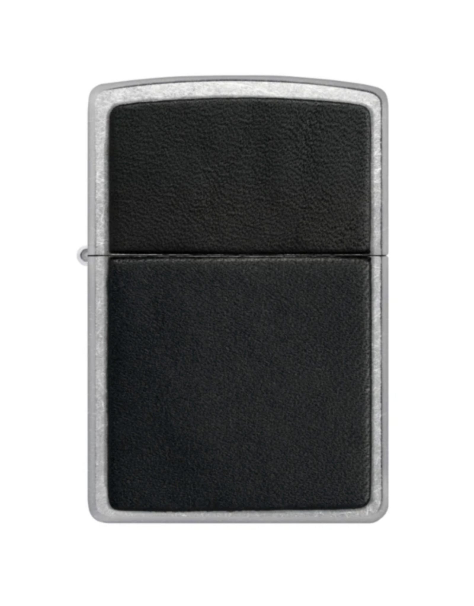 Street Chrome/Black Leather Zippo