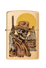 Zippo Wild West Skeleton Zippo