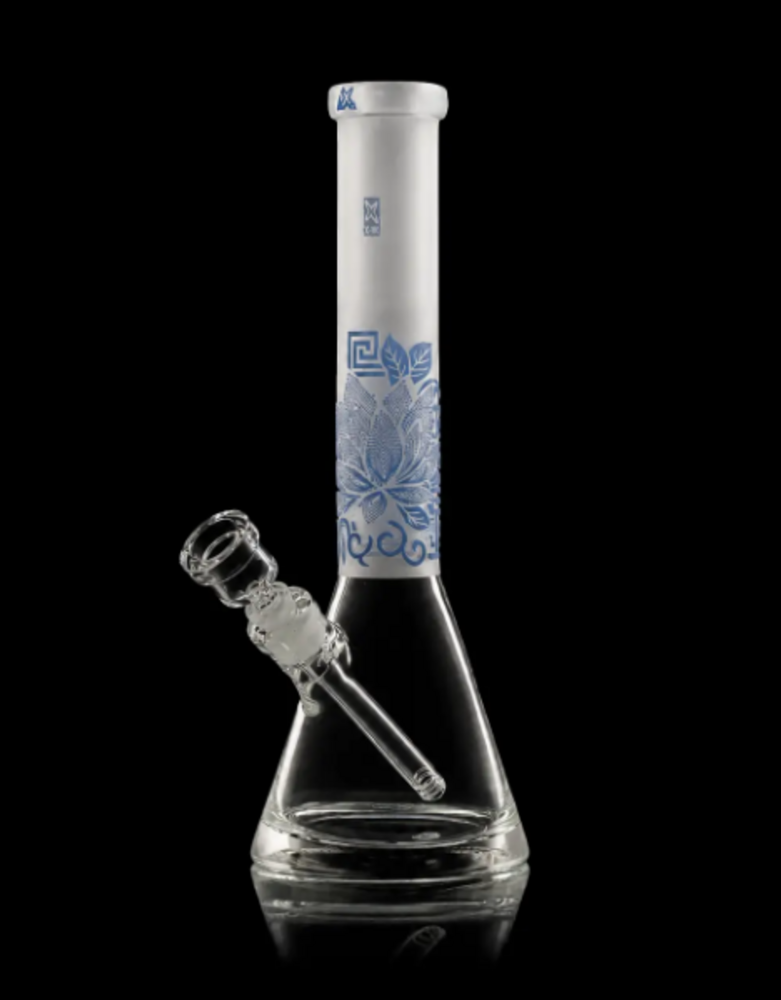14" Blue Lotus X Beaker by Milkyway