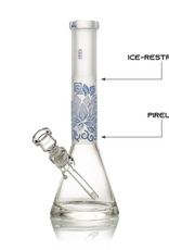 14" Blue Lotus X Beaker by Milkyway