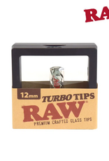 RAW RAW Glass Black Turbo Tips - 12mm