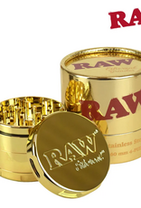 RAW RAW Ethereal Gold Plated Steel Grinder - 63mm