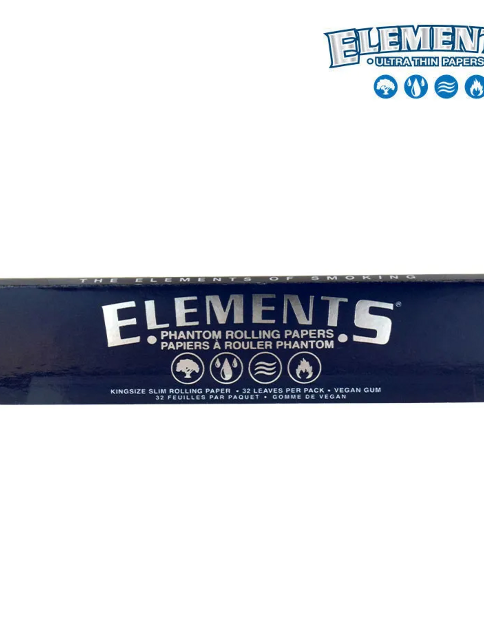 Elements Phantom Rolling Papers - King Size