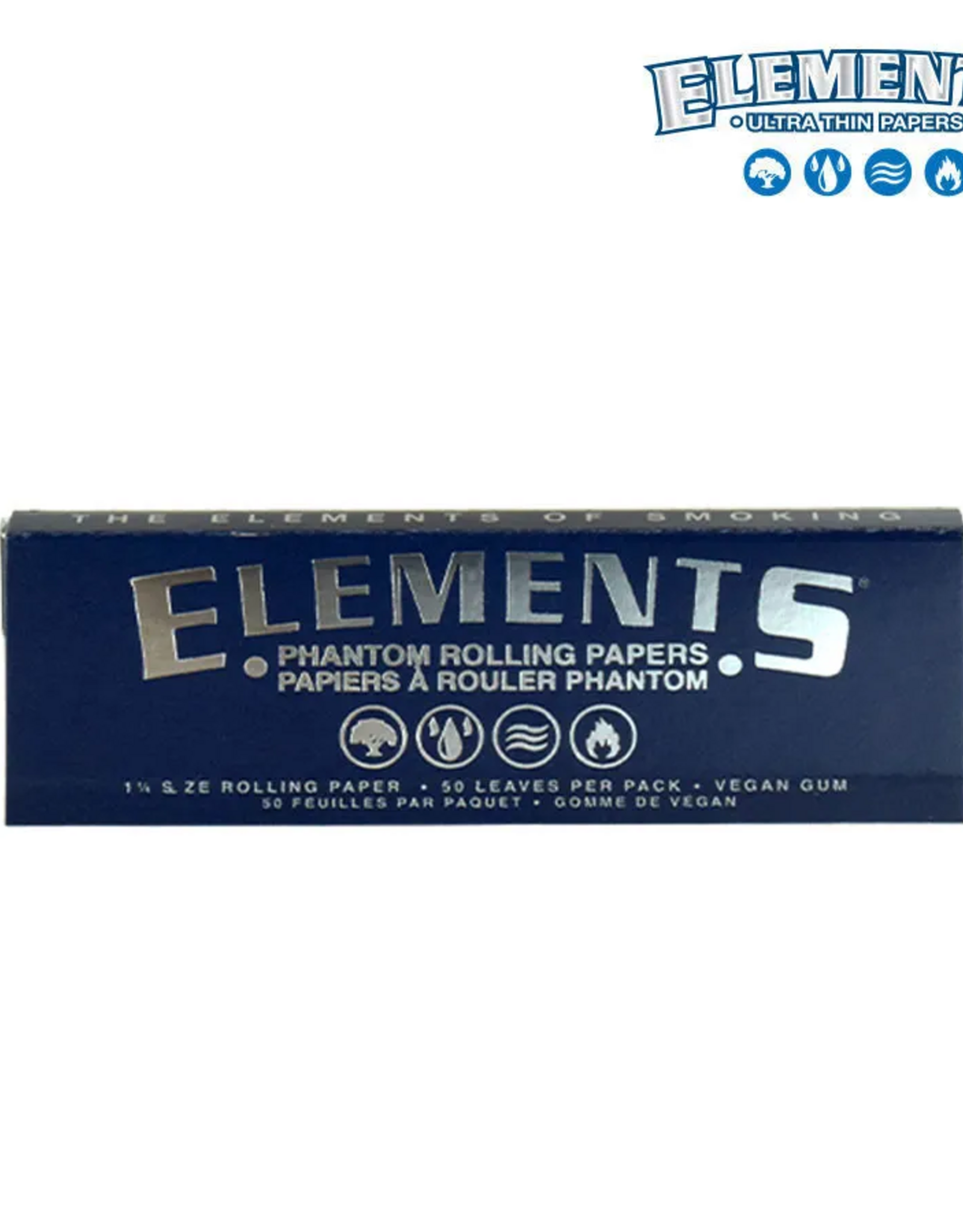 Elements Phantom Rolling Papers - 1.25