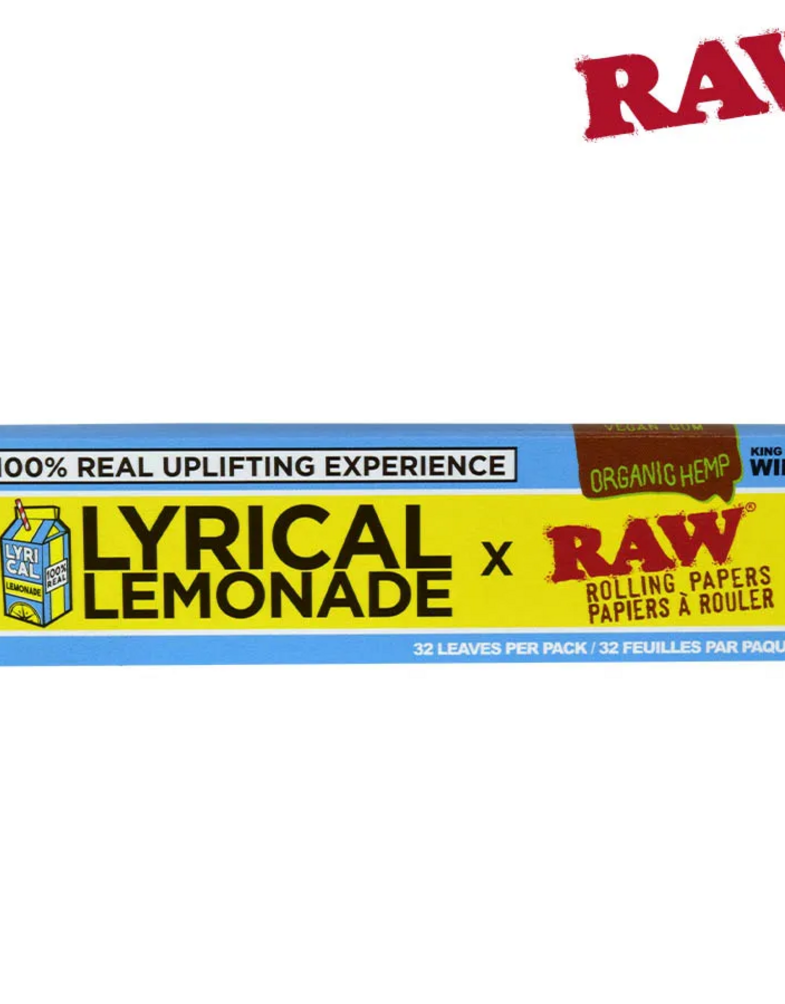 RAW X Lyrical Lemonade Rolling Papers - King Size