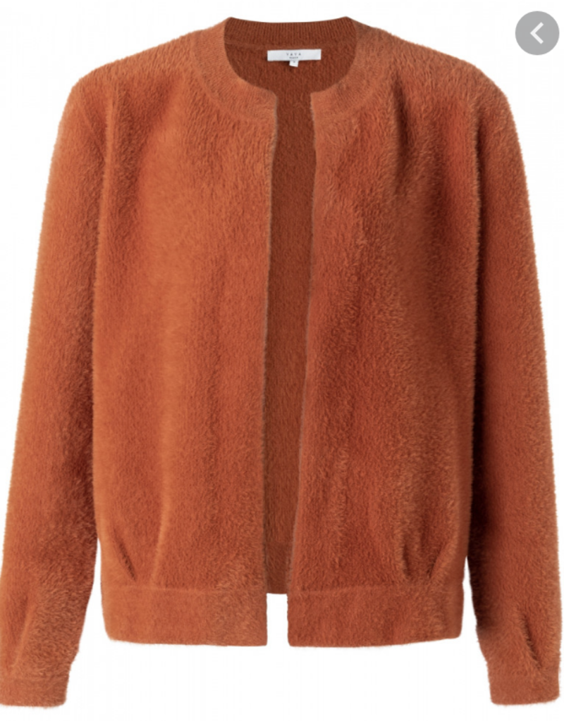 yaya fluffy cardigan