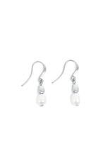 Merx A&C Joy Fresh Water Pearl Hook Earring Silver
