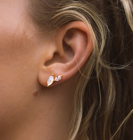 Sarah Mulder Christine stud earrings