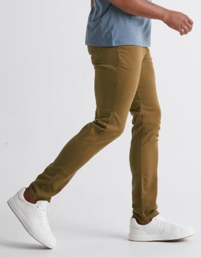 Duer Duer No Sweat Tobacco relaxed 32 inseam