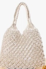 Pathz Pathz hand-woven cotton rope tote