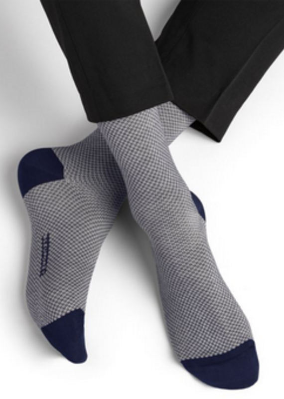 Bleuforet Caviar pattern socks