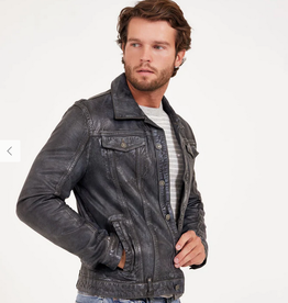 Mauritius Geoff leather jacket