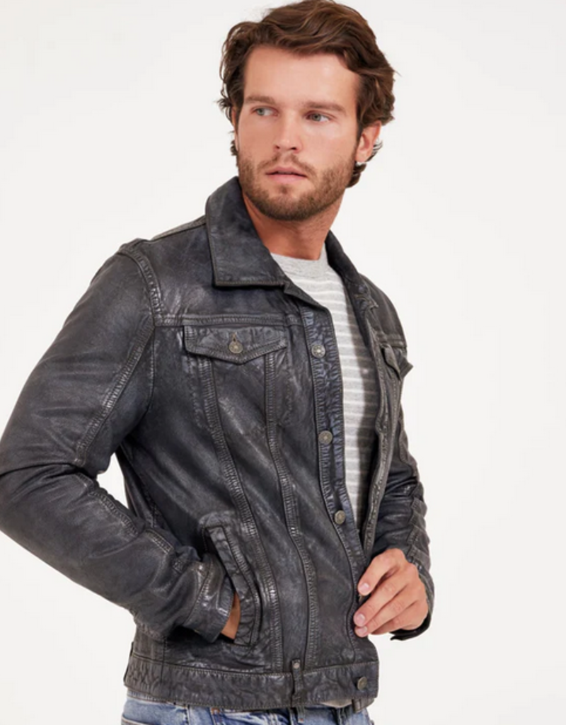 Mauritius Mauritius Geoff leather jacket