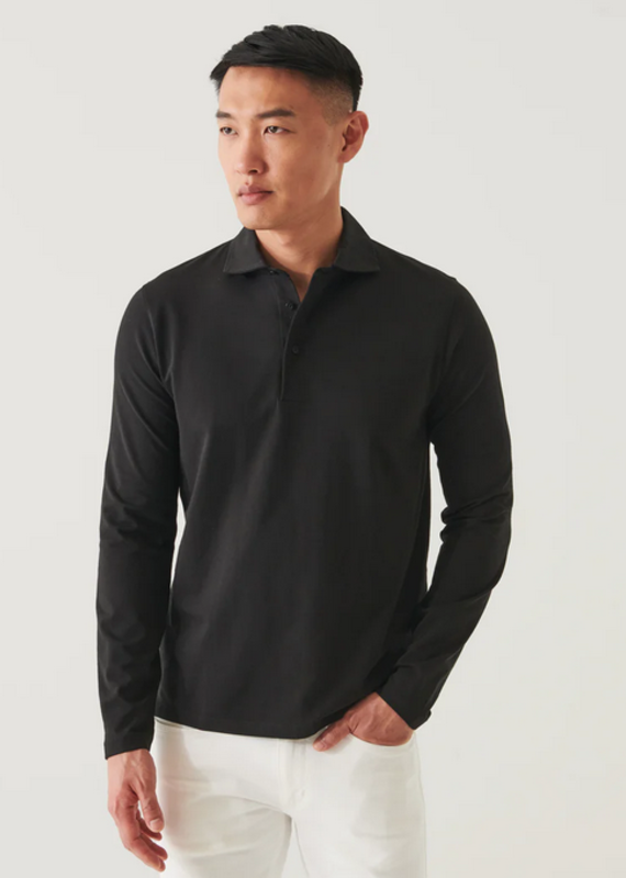 Patrick Assaraf Iconic LS polo