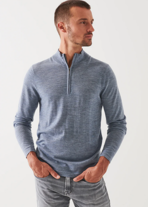 Patrick Assaraf Marino 1/4 zip