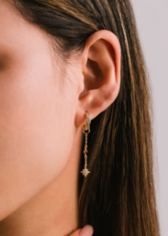 Lover's Tempo Starburst drop earrings