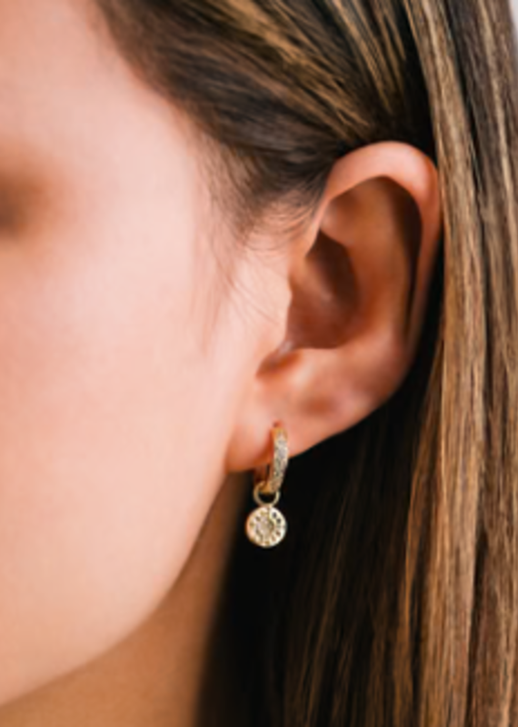 Lover's Tempo Sun Coin earrings