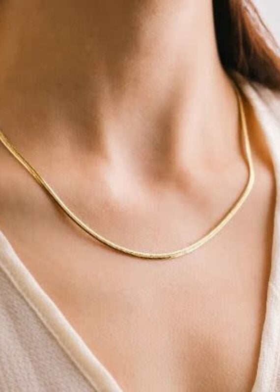 Lover's Tempo Herringbone Chain necklace
