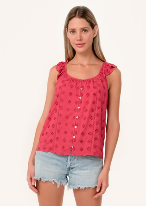 Lovestitch Eyelet tank top