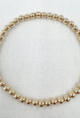 Saskia de Vries Saskia Gold Leave-on 4mm bracelet