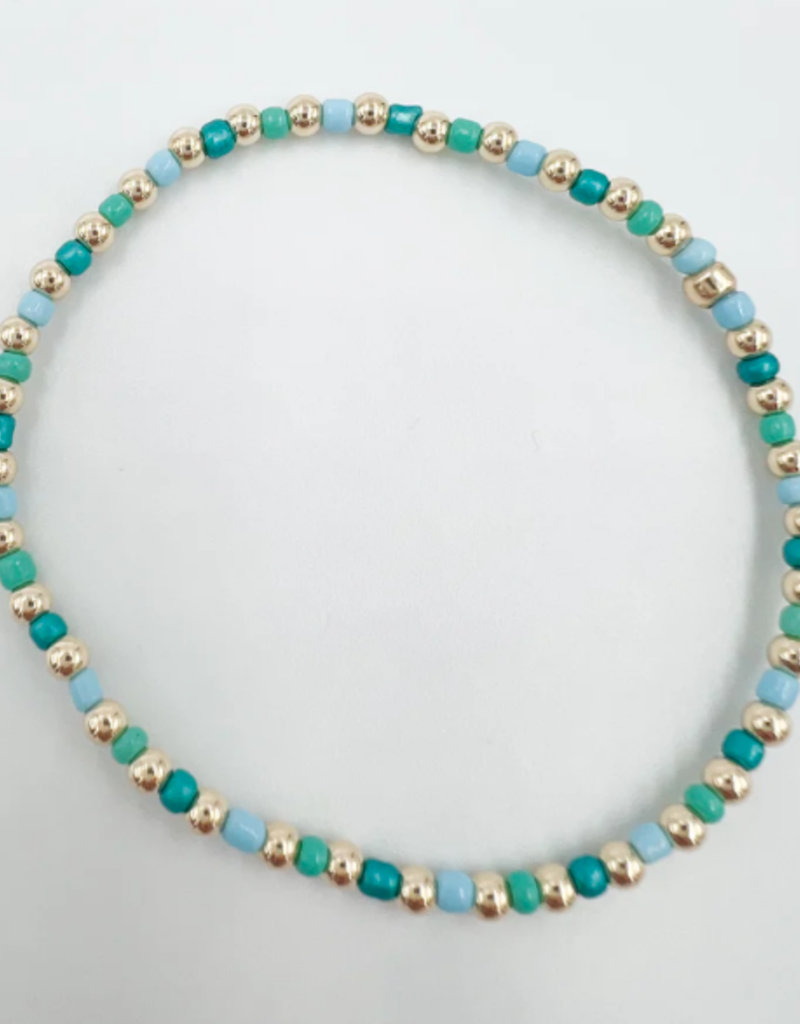 Saskia de Vries Saskia Summer Repeater Aqua bracelet