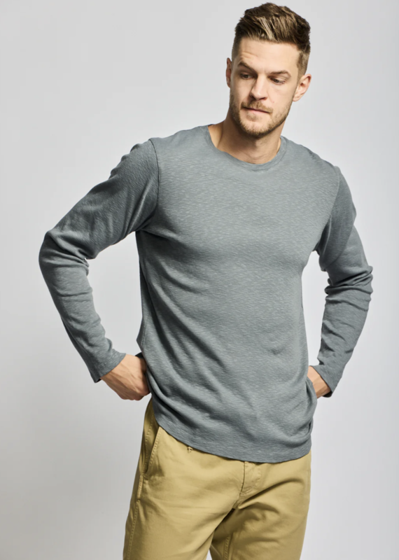Easy Monday Slub LS Crew Tee