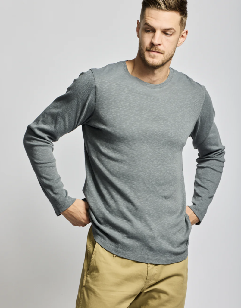 Easy Monday Easy Mondays Slub LS Crew Tee