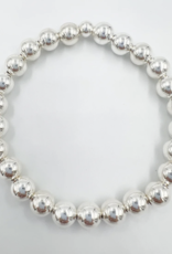 Saskia de Vries Saskia The Big Easy Mixed silver 7mm bracelet (7")