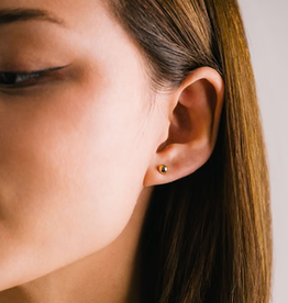 Lover's Tempo 5mm Ball Gold stud