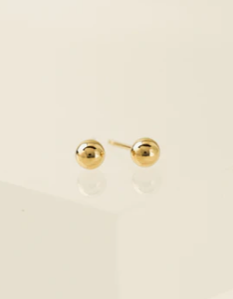 Lover's Tempo Lover's Tempo 5mm Ball Gold stud