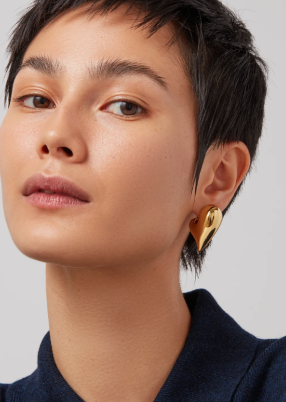 Art Heart Puff earrings
