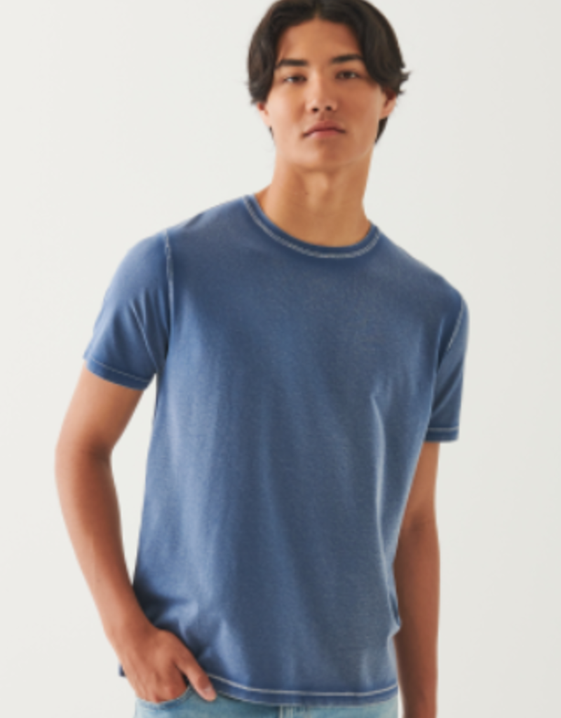 Patrick Assaraf Patrick Old Wash Crew Tee SS