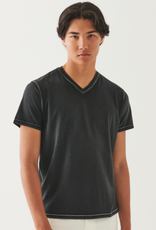 Patrick Assaraf Patrick Old Wash V-neck Tee SS