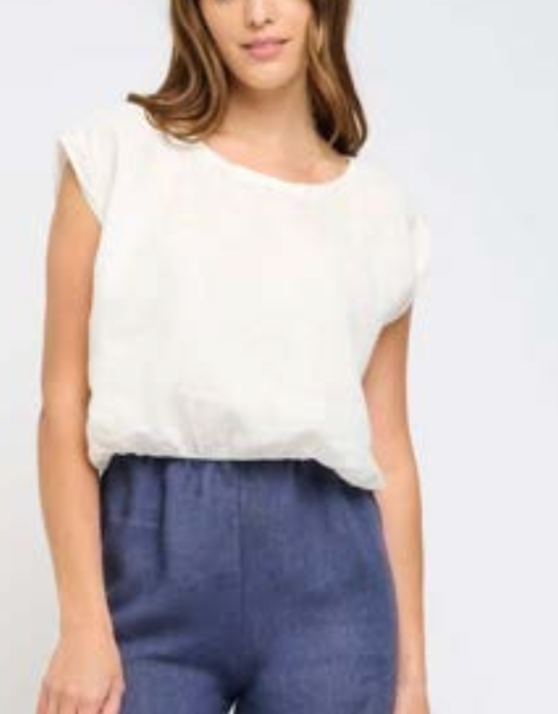 Pistache Pistache Top w elastic