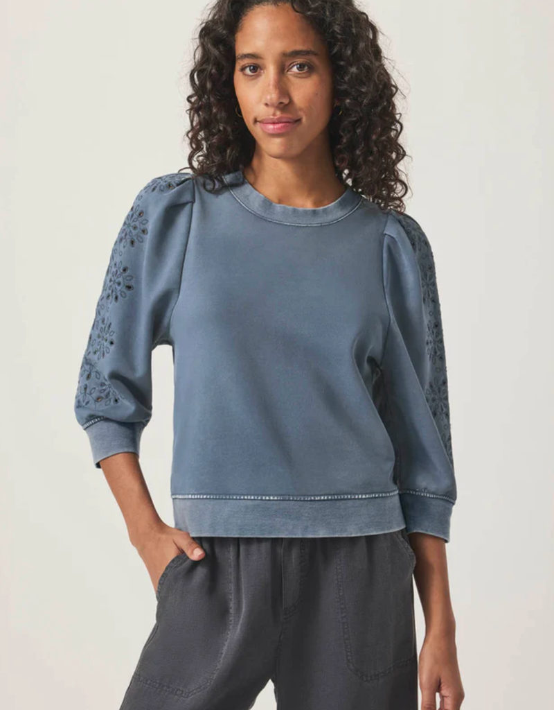 Splendid Splendid Rory Emb swtshirt