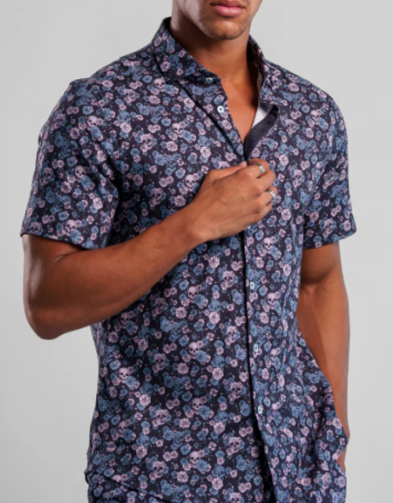 Stone Rose Stone Rose SS Skulls Bttn Up