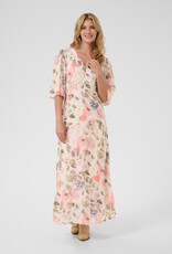 Cream Cream Hailey long dress