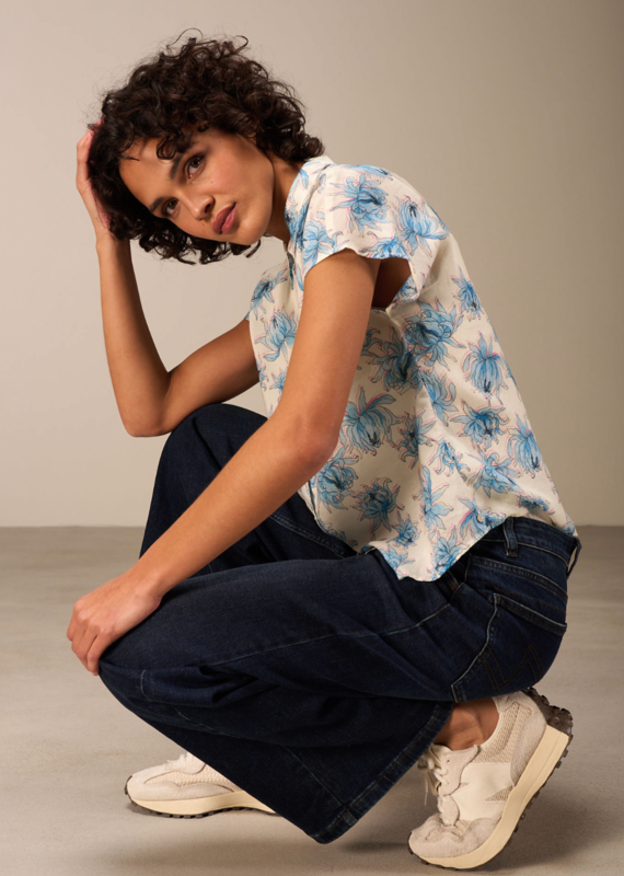 Nile Drop Tencel blouse