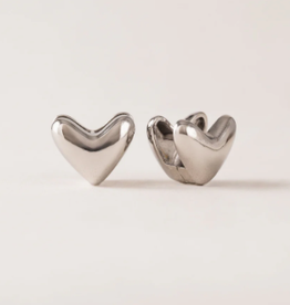 Lover's Tempo Heart Puff Hoops