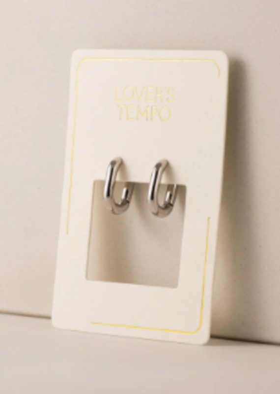Lover's Tempo Paperclip Puff hoop
