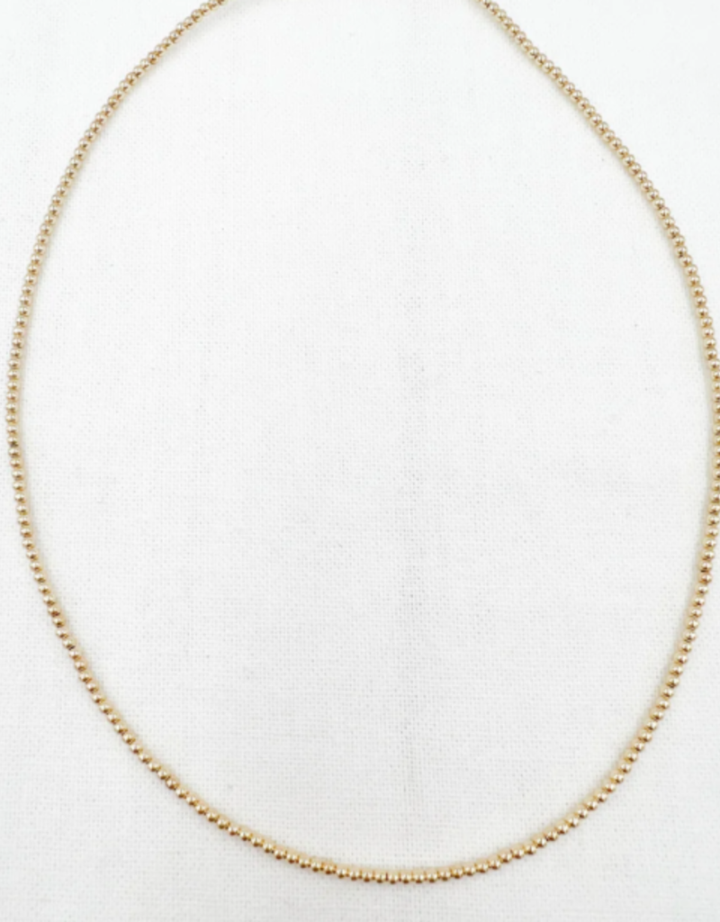 Saskia de Vries Saskia Leave on necklace 2mm