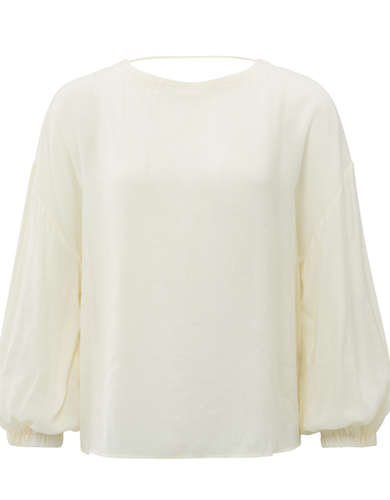 YaYa Yaya Crinkle blouse low back