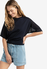 YaYa Yaya Boatneck transparent slv