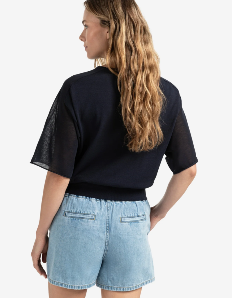 YaYa Yaya Boatneck transparent slv