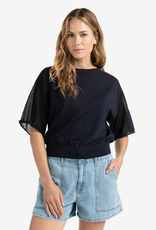 YaYa Yaya Boatneck transparent slv
