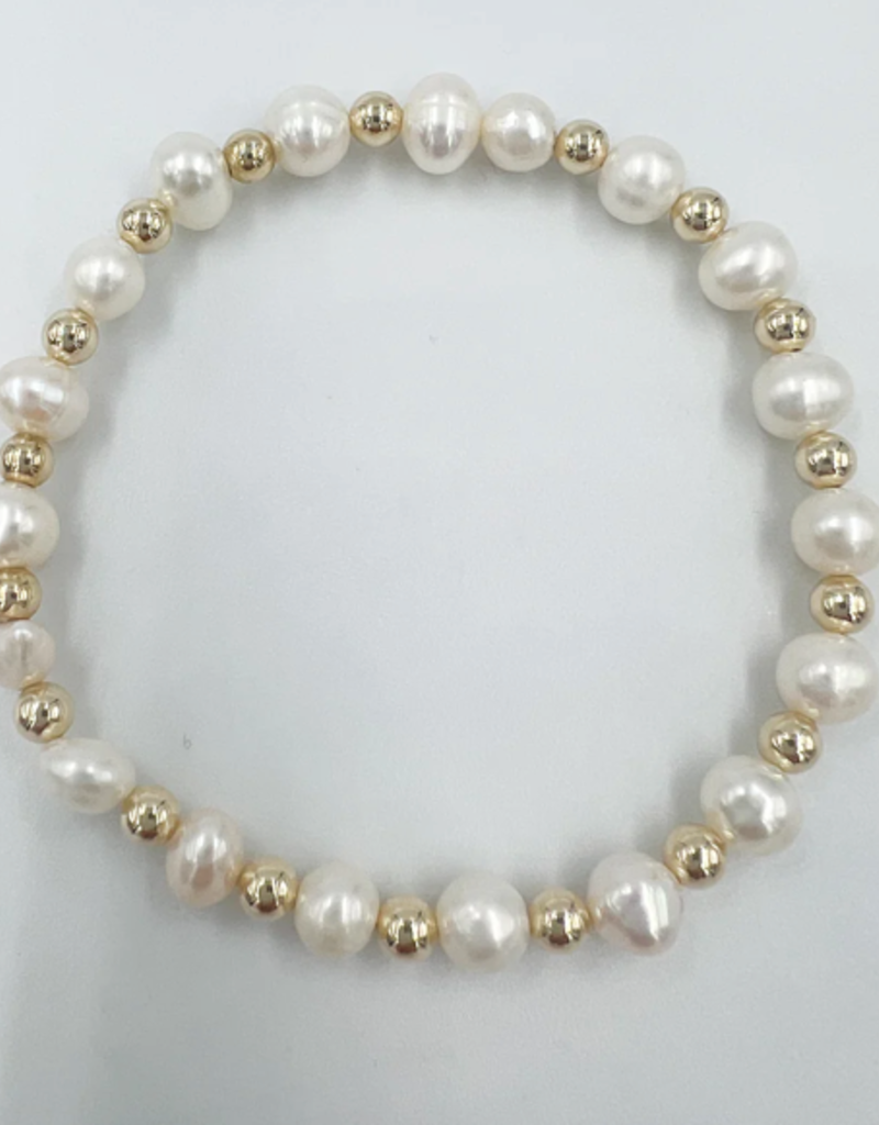 Saskia de Vries Saskia Pearl Glow bracelet